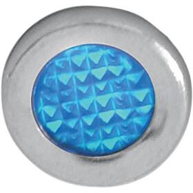 Drag Specialties 162606 2212-0109 Snap-in Indicator Light - Blue Stainless