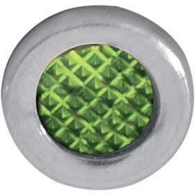 Drag Specialties 162607 2212-0110 Snap-in Indicator Light - Green Stainless