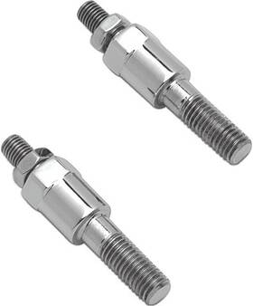Drag Specialties 19130000 Front Turn Signal Relocation Kit F/vrsca - 1913-0000