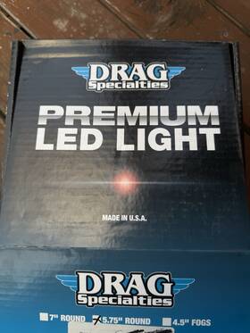 Drag Specialties 2001-153 Reflector Style Headlight Motorcycle