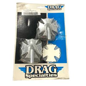 Drag Specialties 2040-0149 Chrome Fireman Cross Led Amber Marker Lights 96-13 Harley Touring