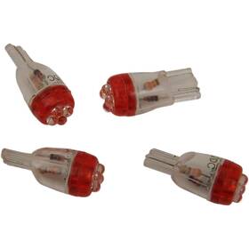 Drag Specialties 2060-0007 Mini Wedge Led Bulbs - Red