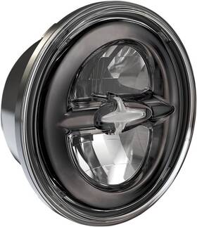 Drag Specialties 3319784 Premium 5.75 Inch Reflector-style Led Headlamp Black