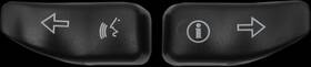 Drag Specialties 77680 Turn Signal Switch Extension Caps - Black