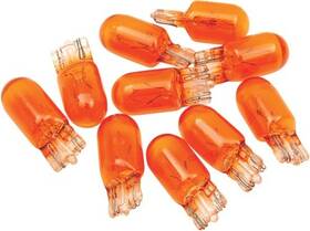 Drag Specialties Ad-0913a Marker Light Wedge Bulbs Amber 2060-0123