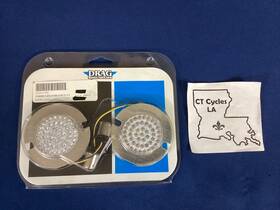 Drag Specialties Ds-200-a-1156t New Led Insert Amber Lights Flat 2020-1758