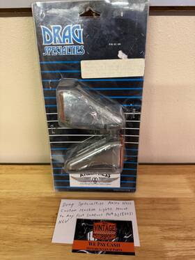 Drag Specialties Ds280051 Arlen Ness Custom Marker Lights Mounts Any To Flat Surface New