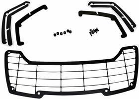 Drag Specialties L20-0630 Headlight Guard - Black Pan Fits America