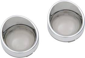 L22-6828m Drag Specialties Visor-style Bezel/lenses - Smoke L22-6828m Drag Specialties Visor-style Bezel/lenses - Smoke