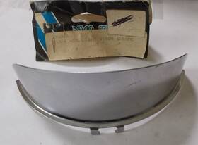 Drag Specialty 720082 Harley Davidson Touring Softail Nos Front Headlight Chrome Visor Trim Pol/b1