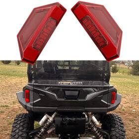 Dreamizer 2412774 2pcs Rear Red Led Tail Light Lamps For Polaris Ranger 900 Xp 1000 Utv 2013-2020