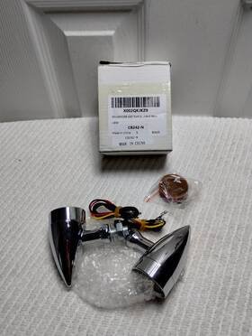 Dreamizer Lfmeeus036 Led Motorcycle Turn Signal Front Rear 15led Super Bright For Harley Honda Yamaha