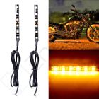 E80508641cp Eccpp Flexible Amber Motorcycle Light Strip Rear Tail Brake Stop