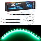 E8119721235cp Eccpp Green Waterproof Led Motorcycle Car Flexible Strip Light Us