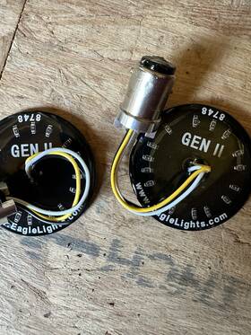 8748ts-g2 Eagle Lights 2 Inch Front Harley Led Turn Signal With Halo Running Light Kit