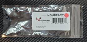 Eagle Lights Mb01rts-3w Mini Bullet Rear Led Brake/ Turn Signal And Running