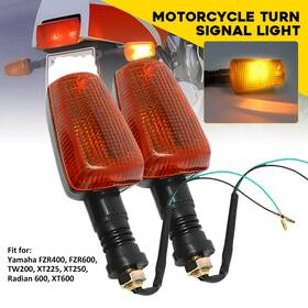 Eco-autopart Mtc-zxd-tw200-fitment 2x Amber Turn Signal Indicators Blinker Light For Yamaha Xt225 Xt250 Tw200 Xt600