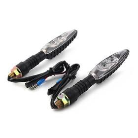 Efmotorshop 550724331336 2 8mm Mini 12v Motor Led Turn Signals Indicators Blinker Lights For Harley