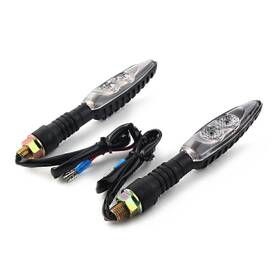 Efmotorshop 550724369742 2 8mm Mini 12v Motorcycle Led Turn Signals Indicators Blinker Lights Fit Harley