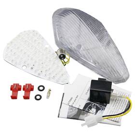 Efmotorshop 550724595738 Motorbike Led Taillight Brake Lamp Fit Honda Vtx1300 Vtx 1800 Retro 2002-2008
