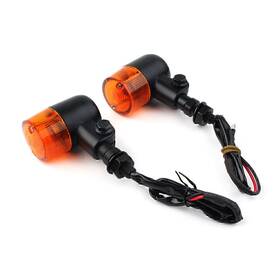 Efmotorshop 550725648051 Universal Motorcycle Amber Turn Signal Brake Light Fit Harley Honda Kawasaki Bmw
