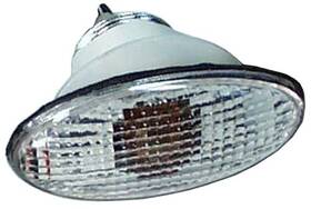 Emgo 61-81968 Clear Small Double Filament Cat Eye Fairing Mount Signal Light
