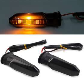 Enen-tradingusa 612036453790 2x Turn Signal Indicator Blinker For Honda Cbr650r Cb650r Cbr500r 19-22 Black Us