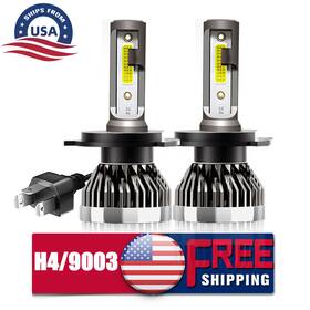 Enjoyakom 665388272137 For Suzuki King Quad 400 500 750 High Power 100w Headlight Led Light Bulbs White