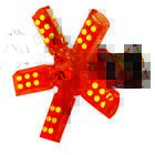 Fa-bay15d-r Series Led Bulb Light Watts Red Base Type
