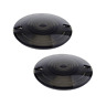 Fban3mp0005 Nthreeauto Turn Signal Lights Lens Covers Smoked Compatible 689720370565