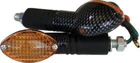 Fire Power 112104322 Cat Eye Marker Light Set Carbon
