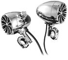 Fits Kit 1-1 Speaker 1 4 Chrome Sound 4in. Handlebars Kuryakyn Ba -