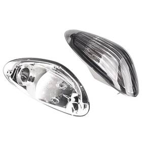 Flashbuyeasy 550738482154 Turn Signal Indicator Light Clear Lens Fit Suzuki Katana 650/700 Gsxf 1997-07