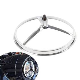 Flashbuyeasy 550753618354 5.75ftft Headlight Trim Ring Cover For Harley Sportster Xl883 1200 Softail Dyna Ch