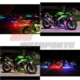 For Caponord 1200 Rgb Light Strips Diy Fairing Multi-color Design