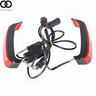 For Electra Glide 2014-2020 Red Black Led Saddlebag Run Brake Turn Light