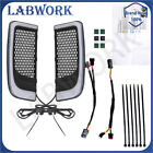 For Touring Street Road Glide 14-20 Led Turn Signal Lights Fairing Lower Grills