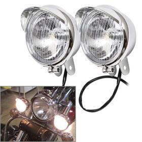 Fortodayy 550751847251 Passing Fog Lights Lamps For Kawasaki Vulcan Vn 800 900 1500 1600 1700 2000 Pair