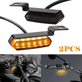 Mw-0401049-k Fwmt Handlebar Led Turn Signals Blinker Running Light For Harley Sportster 1200 883