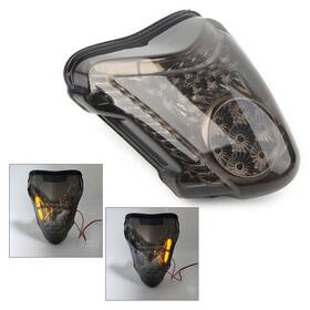 Goodcde 550743664637 1pc Motorcycle Smoke Rear Tail Light For Suzuki Hayabusa Gsxr 1300 2008-2020