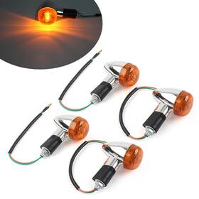 Goodcde 665321477513 4x Turn Signals Lights Fit Kawasaki Vulcan Vn800 900 1500 1600 1700 2000 Custom