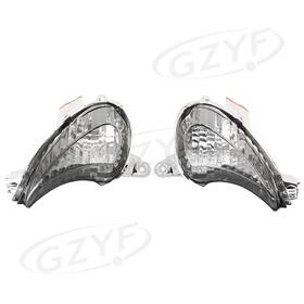 Gzyf 550722309481 For Suzuki Hayabusa Gsx1300r 2008-2010 Smoke Front Turn Signal Light Cover Shell