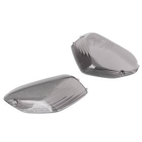 Gzyf 550722733446 Fit Kawasaki Zx-14r 2006-10 Zx-10r 2006-07 2x Smoke Rear Turn Signal Light Lens