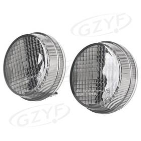 Gzyf 550738577768 Front Smoke Turn Signal Light Lens For Honda Cruisers 97-2000