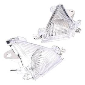 Gzyf 550738745457 Turn Signal Blinker Lamp Indicator Clear Lens For Kawasaki Ninja Zx10r 04-05 12v