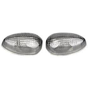 Gzyf 550742516289 Smoke Lens Front Turn Signal Light For Yamaha Yzf R1 2002-2006/r6 2003-2005