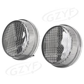 Gzyf 550746778867 Front Smoke Turn Signal Light Lens For Honda Cruisers 97-2000
