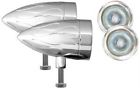 Halogen Turn Bullet Lights Flamed Harley-davidson Signal 1 Beacon Clear Lens