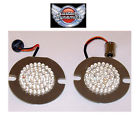 Gen-200-a-1157e3-t Harley Amber Davidson 2 Led Signal Turn Inserts Gen-200--1157e3-t Flat