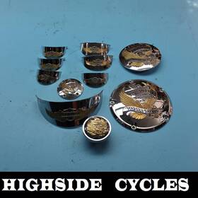 Harley-davidson 25340-99a 1412 07 Harley-davidson Live To Ride Derby Timer Air Lamp Visor Gas Cap Cover